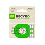 Batteri GP Recyko AA 1,2V 2600 mAh 4st/fp