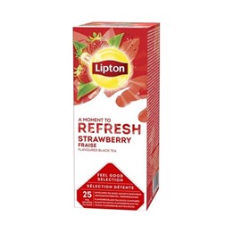 Te Lipton Refresh Strawberry 25st/fp