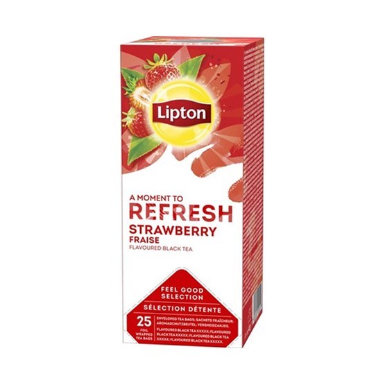 Te Lipton Refresh Strawberry 25st/fp