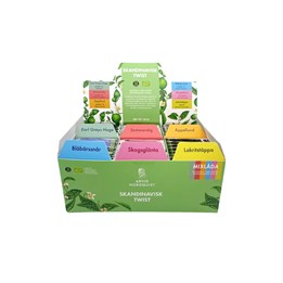Te Skandinavisk twist Mixlåda 90st/6 sorter