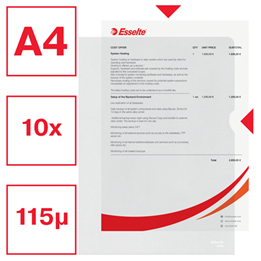 Aktmapp A4 Copy-Safe Klar 10st/fp