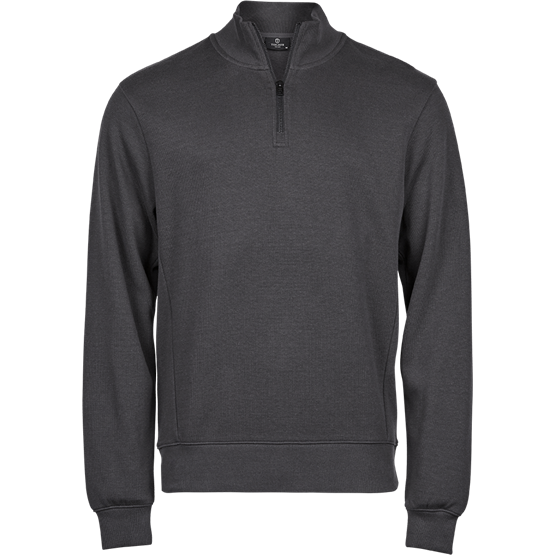 Sweatshirt Halfzip Ribbed Interlock
