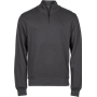 Sweatshirt Halfzip Ribbed Interlock