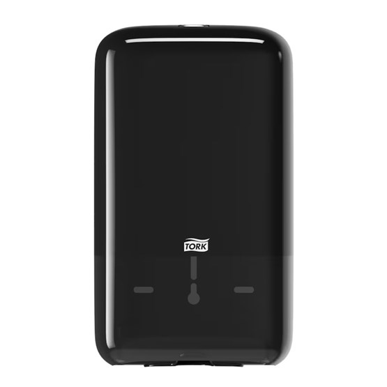 Dispenser Tork T3 Toalettpapper Svart Arkat 556008
