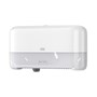 Dispenser Tork T7 Toalettpapper Coreless mid-size Twin Vit 558040