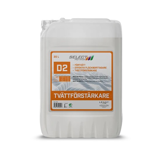 Tvättförstärkare Select Pro-Wash D2 20kg