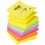 Post-It Z-Block 76x76 Neon Rainbow 6st/fp