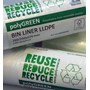 Insatspåse Polygreen LLD 30L 510x570mm Transparent 100st/rle