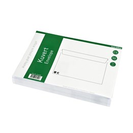 Kuvert C5 Vit m Remsa 50st/fp