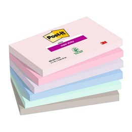 Post-It Soulful 76x127mm 6st/fp Supersticky