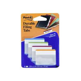 Märkflik Post-it Index Strong 686 38x51mm Blå, Grön, Gul, Röd