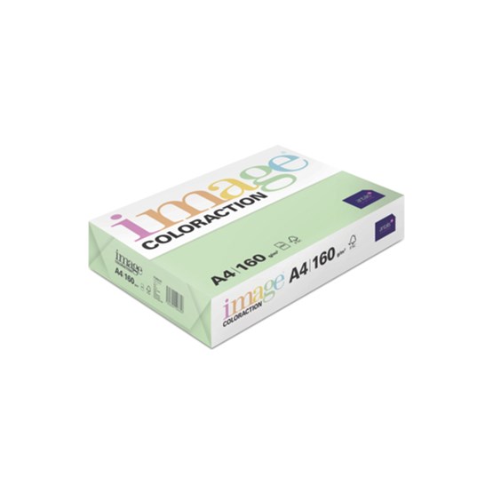 Färgat Papper A4 160g Forest Pastel Green 250st/fp