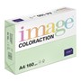 Färgat Papper A5 160g Pastelgrön 1619516 250st/fp A4 Skäres till A5