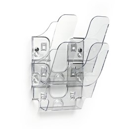 Broschyrställ Flexi Plus A5S 2st/fp Transparent