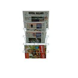 Tidningsställ A4 5-Fack