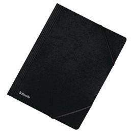 Snoddmapp Presspan A4 Svart