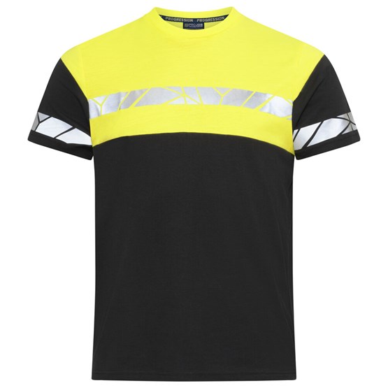 T-Shirt Hi-Viz Svart/Gul Projob