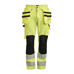 Hantverksbyxa Stretch Varsel Klass 2