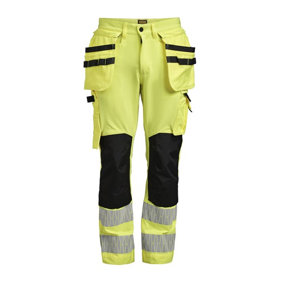 Hantverksbyxa Stretch Varsel Klass 2