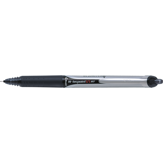 Rollerballpenna Pilot Hi-tecpoint V5 RT Svart