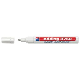 Märkpenna Edding Industry 8750 Vit