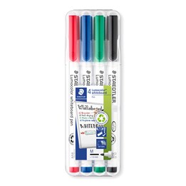 Whiteboardpenna Steadtler Lumocolor 4-set