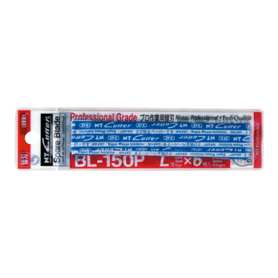 Reservblad BL-150P NT Cutter 6st/fp