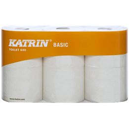 Toalettpapper Katrin Basic 640 1-lager