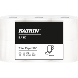 Toalettpapper Katrin Basic 360 2-lager