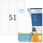 Etikett Herma Premium 70x16,9mm Vit 5100st/fp