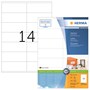 Etikett Herma Premium 105x41mm Vit 1400st/fp