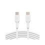 Laddkabel USB-C till USB-C 1M Vit