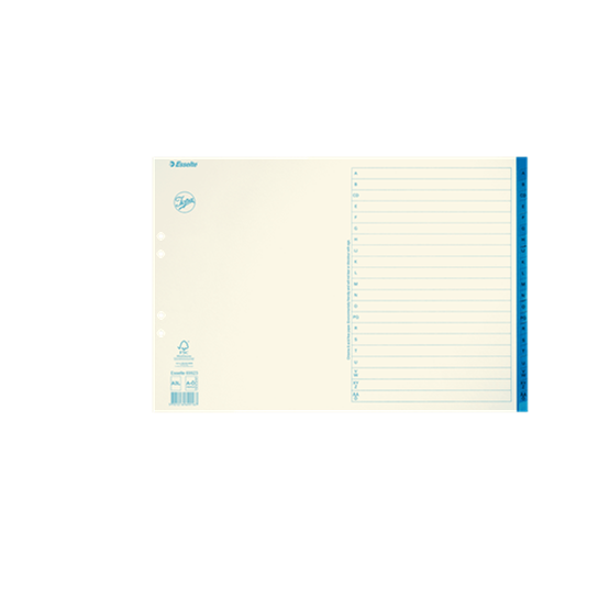 Register Papper Jopa A-Ö A3L