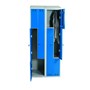 Klädskåp z blå 4-dörrar