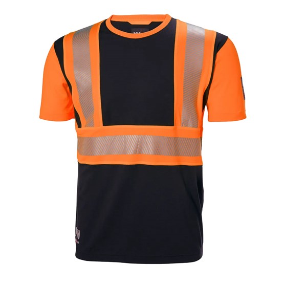 T-shirt Helly Hansen ICU Klass 1 Svart/Orange
