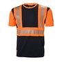 T-shirt Helly Hansen ICU Klass 1 Svart/Orange