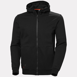Evo Zip Hoodie Svart