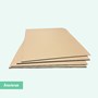 Wellark/pallmellanlägg 750x1150mm Brun Återanvända