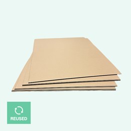 Wellark/pallmellanlägg 750x1150mm Brun Återanvända