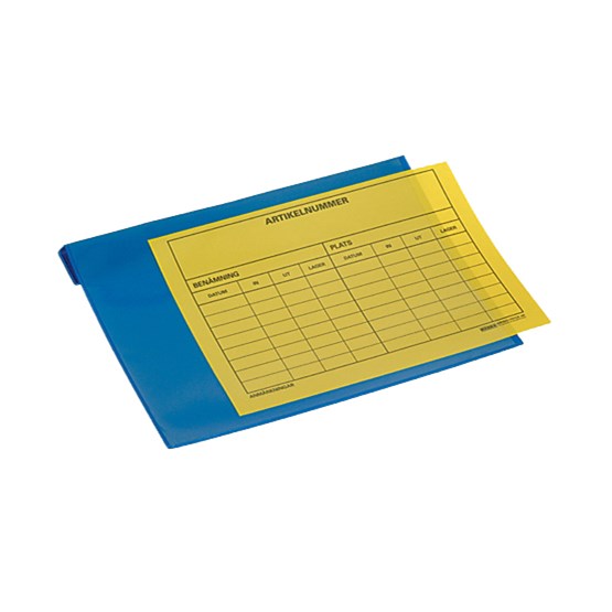 Plastficka för pallkrage 235x170mm A5 100st/fp
