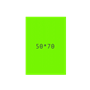 Textkartong 50x70cm Fluor Grön 10st/fp 8004075 -utgått