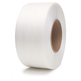 PP-maskinband 12x0,57mmx3000m Vit 130Kp 2rl/krt