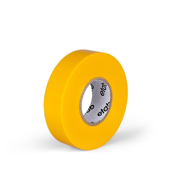 Plasttejp Etab 33946 19mmx20m Gul
