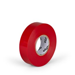 Plasttejp Etab 12mmx20m, Röd