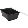 Plastform Microform + lock svart 750 ml flergångs 250st/krt