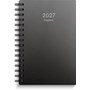 Dagbok 2027 svart PP-plast
