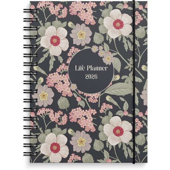 Kalender 2026 Life Planner Floral