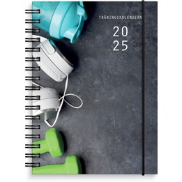 Kalender 2025 Träningskalendern A6
