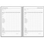 Kalender 2027 Business VIP svart konstläder