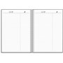 Kalender 2027 Business VIP svart konstläder